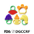 BPA Free Food Grade Safe Baby Toy Silicone Baby Teether